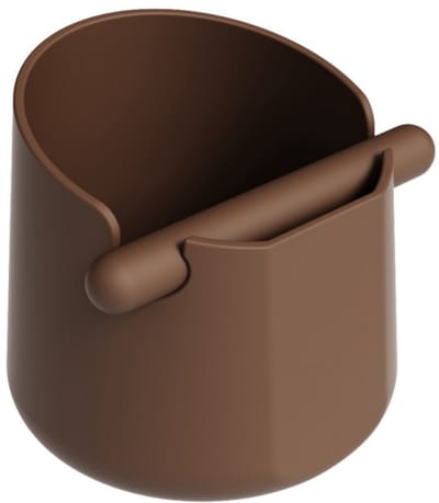 1 stuk - Koffie prullenbak - Mini-bak voor koffiedik - Geschikt voor koffiemachines - Met afneembare staaf - siliconen - Gemakkelijk schoon te maken en op te bergen - Koffie schoonmaken - Keukenaccessoires - Koffiebenodigdheden - bruin