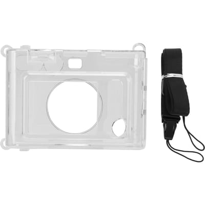 Camera Clear Case Transparante Beschermhoes met Schouderriem voor Fujifilm Instax Mini Evo
