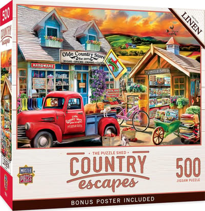 Legpuzzel 500 stukjes - Familie Puzzel - Ontspanning Thuis - Gedetailleerd Boerenleven - 61 x 45.7 cm
