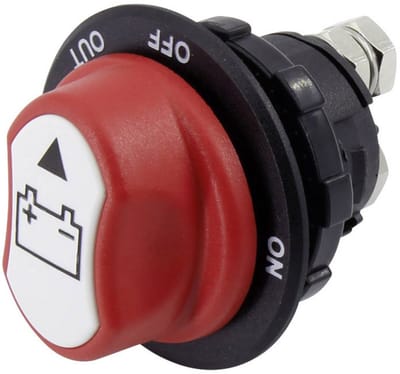 SCI Auto accu schakelaar A23-7B 32 V/DC 100 A 1x uit/aan Continu 1 stuk(s)