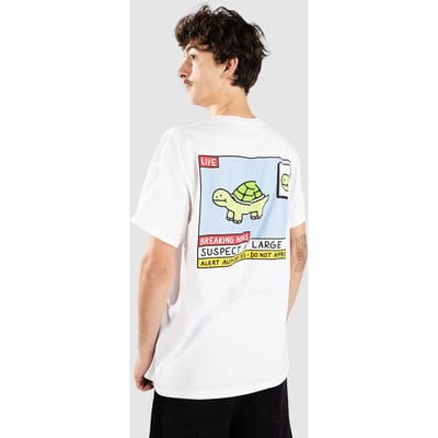 A.LAB Breaking News T-Shirt wit
