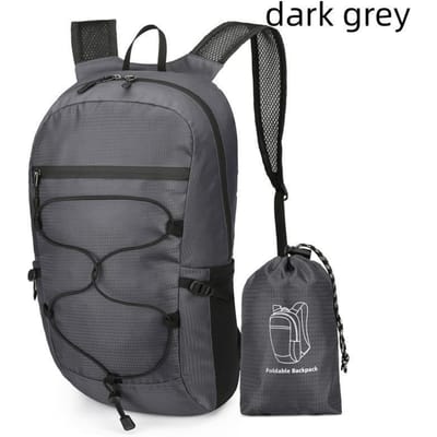 1 STUKS Opvouwbare waterdichte rugzak voor mannen en vrouwen Lichtgewicht hardlopen Off-road fietsen Huid tas