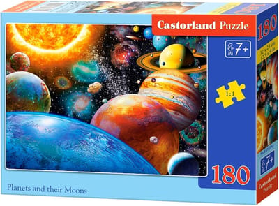 Planets and their moons - 180 stukjes