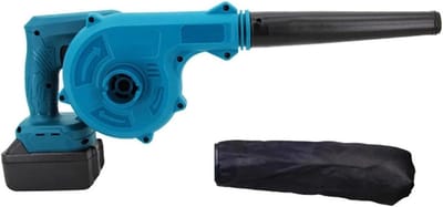 Elektrische Luchtblazer - Draadloze Bladblazer - Tuin Onderhouden - 2-in-1 Functie - 10 Gram - Blauw
