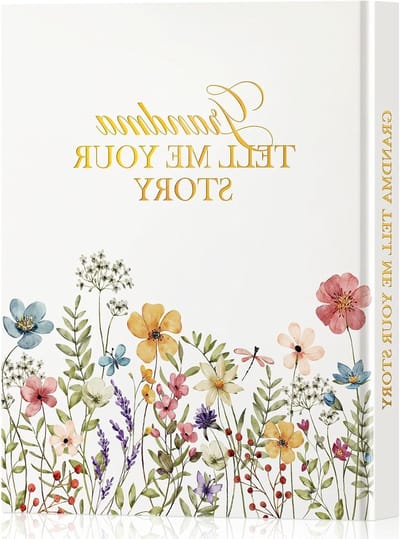 Vertel jouw levensverhaal: 260+ vragen voor grootmoeders - Persoonlijk dagboek voor herinneringen, Moederdag, Verjaardag, Kerstcadeau