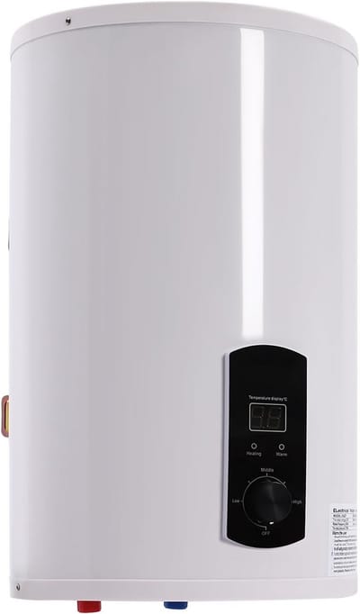 Elektrische Boiler 50L/80L/100L - Warmwaterboiler met LED-Scherm, Koud en Warm Water, Verticaal