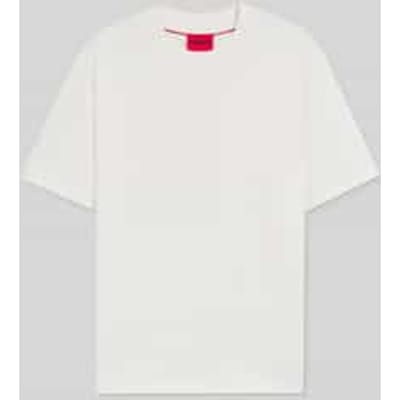 Relaxed Fit Short Sleeve Crew Neck Tee - Natural T-Shirts