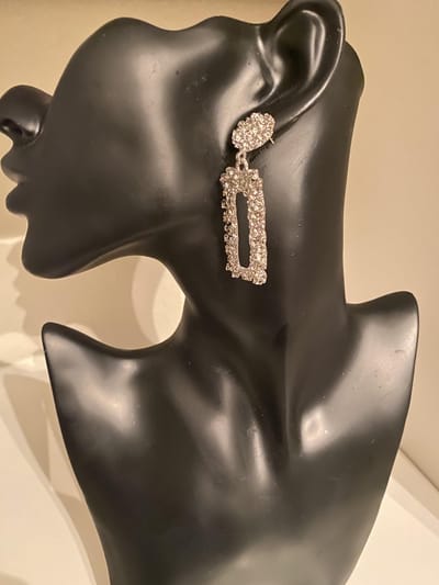 Uitgeholde rechthoek oorstekers || Make up | Parfum | Moederdag | Verjaardagscadeau| Cadeautje| Valentijnsdag| Kado | sieraden | vaderdag | oorbellen | oorsieraden