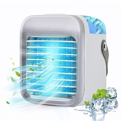 Draagbare Airconditioner 2023 - Persoonlijke Luchtkoeler met 3 Snelheden voor Slaapkamer