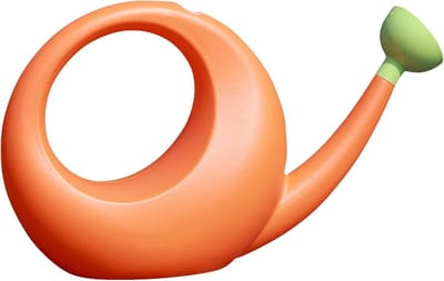 Planten Gietkan - Waterkan Tuingereedschap - Planten Water Geven - Lange Nauwkeurige Tuit - 4 Liter Inhoud - Oranje Groen