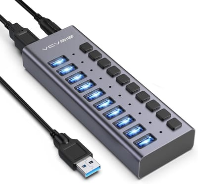 USB C 3.2 SSD Behuizing voor Apple MacBook Pro, Air, Mac Pro en iMac 2013-2017 met M.2 NVMe Adapter, Snelle Gegevensoverdracht en Bescherming