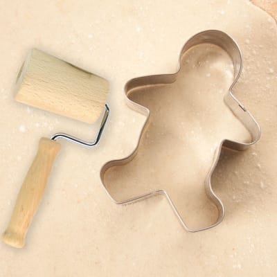 Mini houten deegroller 17 cm Fackelmann Boissellerie