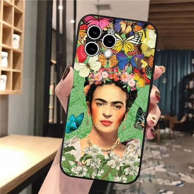 Frida-Art Telefoonhoesje Voor iphone 17 Pro Air 17ProMax 16 15 14 13 Pro Max 16 15 14 13 Pro 15Plus iphone 14