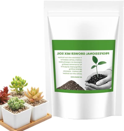 Bonsai Bodemmix - Succulente Potgrond - Planten Kweken - Voorkomt Wortelrot - 100 g - Bruin