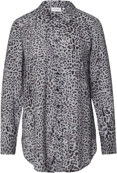 Comma  Blouses Black Maat: 34 | Longsleeves Outlet | Dames | Grijs