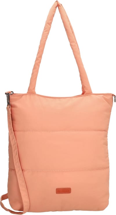 Beagles Calvia Shopper Schoudertas Trendy Puffer Soft - Tote Bag - Dames Tas - Abrikoos