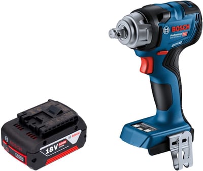 Bosch GDS 18V-330 HC Professionele accu-slagmoersleutel 18 V 330 Nm 1/2" borstelloos + 1x oplaadbare accu 5.0 Ah - zonder oplader