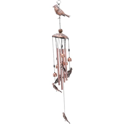 IJzeren Windgong Buitendecoratie Vintage Modieuze Tuin Hangende Windbel voor Takken Terras Bird
