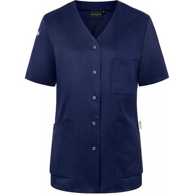 Karlowsky Dames/Dames Essential Werkoverall met korte mouwen (Marine)