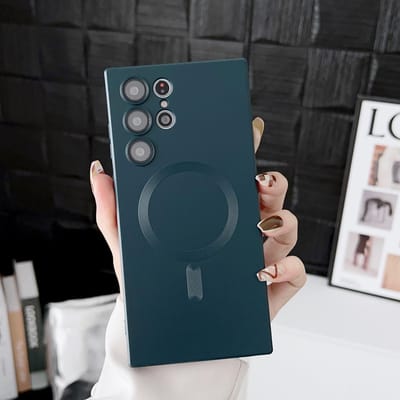 Voor Samsung Galaxy S26 S25 S24 S23 S22 S21 Magnetische full-body riem lensbeschermer met ultradunne matte afwerking 3D006 Galaxy S24