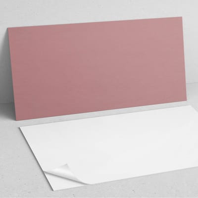 Coloray Wandpanelen Zelfklevend - Kleur roze PVC Wandpaneel - 100 cm x 50 cm - Roze Wandbekleding Zelfklevend - 1 stuk - Eénkleurige Wandpanelen Zelfklevend - Keuken Wandpanelen - Wandpanelen Badkamer