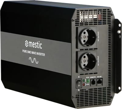 Mestic Omvormer MI-1000 voor kampeervoertuigen - 1000W - Ingebouwde bypass - Eenvoudig in te bouwen