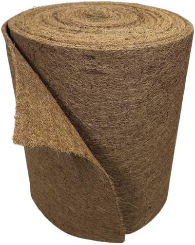 Kokosmat Plantbescherming - Isolerende Mat - Winterharde Planten - 100% Organisch Materiaal - 50x100 cm - Natuurlijk Bruin