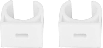 U-vormige buisklemmen voor leidingen - 20 stuks, 16-32 mm, inclusief schroeven, ideaal voor irrigatie en bevestiging