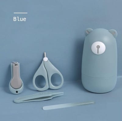 Nagelsetje | Babybear Blue | Uniek kraam cadeau | Sinterklaas kado | Kerstcadeau