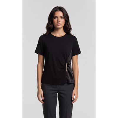 Karl Lagerfeld Karl Pin T-shirt Black Taglia: L | Maglie Sportivi Outlet | Donna | Nero