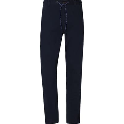 Jan Vanderstorm herren Comfortbroek - 28 - donkerblauw - Plus Size