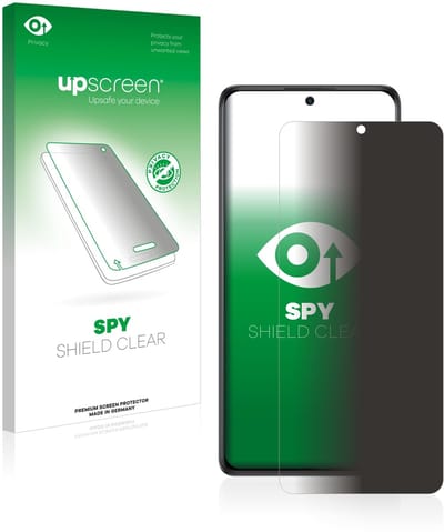 upscreen - privacy screenprotector voor Xiaomi Redmi Note 10S - Folie Beschermfolie Blauwlichtfilter
