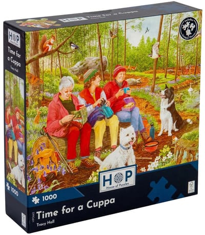House of Puzzles legpuzzel Time For a Cuppa 1000 stukjes volwassenen.