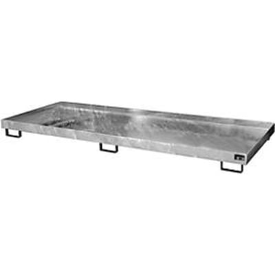Stellinglekbak type RW/RW 3300-1, zonder rooster, gegalvaniseerd