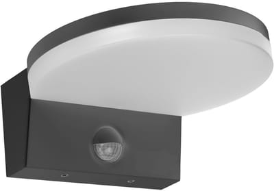 DnA® Buitenlamp - Buitenlamp met Bewegingssensor - Buitenlamp met Sensor - Grijs - 18cm x 18cm x 7cm