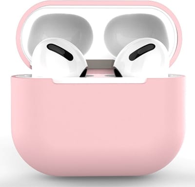 Coverup Hoesje - Geschikt voor AirPods 3 Hoesje - Coverup Siliconen Case - Pink