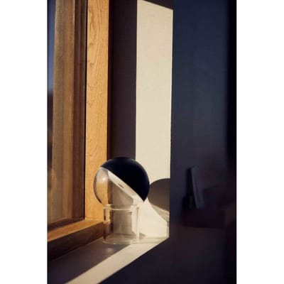 FRANDSEN LED tafellamp Pila, zwart, 20 cm, dimbaar