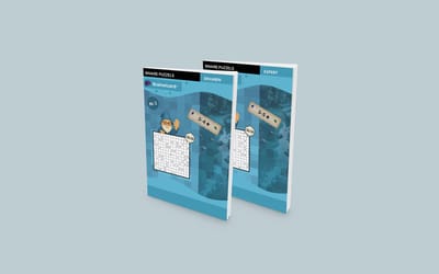 Brainwizard - Binaire puzzelboek pakket - Binaire puzzels - Puzzelboeken volwassenen - Pakket van twee - Niveau 3-5 - Pakket Nr. 3