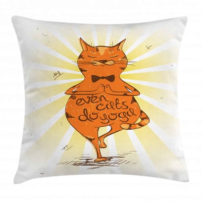 ABAKUHAUS kussenhoes 40x40 cm – Beidzijdig bedrukt, met rits, Multicolor