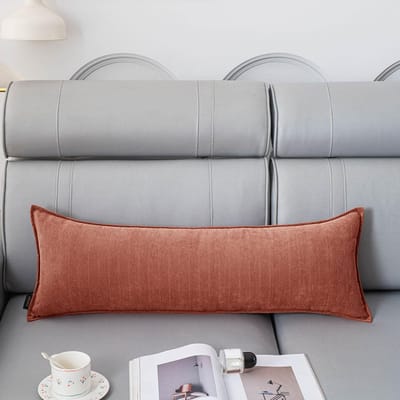 Housse de coussin jeté 30x70/30x90/30x120cm Housse de coussin minimaliste nordique Décor Housse de coussin décorative pour la maison Grande taille 30x50cm