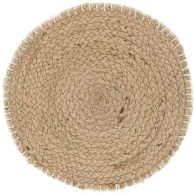 Unique Living - Placemat Moke 40cm Ø ivory