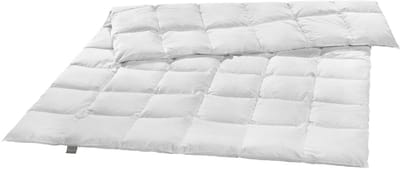 liebling 135 x 200 cm premium donzen dekbed | medium all-year dekbed | vulling van 100% dons en tijk van 100% katoen | Downpass- en Nomite-gecertificeerd | wasbaar op 60 graden | wit