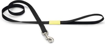 Nylon looplijn zwart 120cm x 20mm