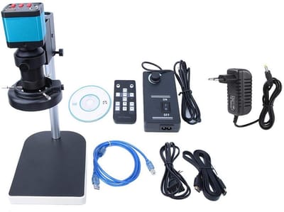 Dailygoody - Microscopio digital - 14MP - Hoogwaardige microscoopcamera - Compact formaat - HDMI-adapter - Geschikt voor laboratoriumgebruik - EU plug