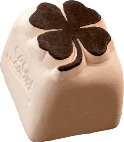 LaDot Tattoo Stempel Steen - S53 - Small - Klavertje 4 - Nep Tattoo - Black Tattoo - Kinderen en Volwassenen
