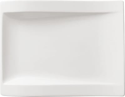 Villeroy & Boch NewWave Ontbijtbord - 26 x 20 cm - Wit