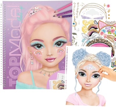 TOPModel make up kleurboek