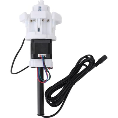 Fleur Artificielle Moteur d'Ouverture Fermeture Automatique Moteur Facile à Installer Ouvre-Fleur Mécanique Motorisé pour Accessoire de Mariage white