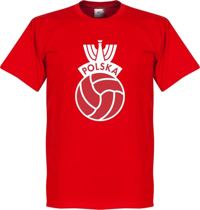 Polen Vintage Logo T-Shirt - Rood - L