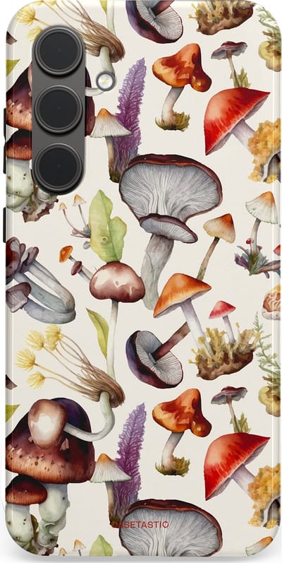 Casetastic Hoesje Geschikt voor Samsung S24 Plus - Stijlvolle Beschermende Duo-layer Case - Herfst spoor